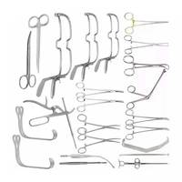 Kit de chirurgie des amygdales pour chien, 23 pièces, instruments orthopédiques d'amygdalectomie, outils chirurgicaux ORL, acier inoxydable de qualité hospitalière, réutilisable