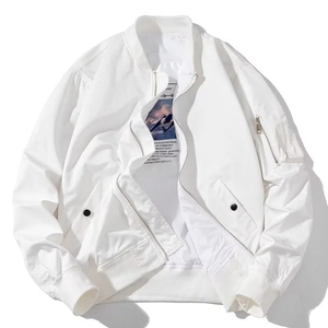 2026 Mens Stylish Long Sleeve <b>Zip</b>-<b>Up</b> <b>Jacket</b> High Quality Durable Canvas Trendy Casual Loose Windbreaker Stand Collar High Street - Product Image 5