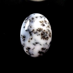 Opale dendritique naturelle blanche, pierre précieuse en vrac pour la création de bijoux, cabochon en vrac - Product Image 5
