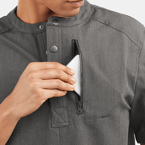 Uniformes médicos personalizados para hombre OEM ODM, uniformes de hospital, diseño para enfermería, clínica, veterinaria, conjunto de uniformes médicos de lujo. - Product Image 4