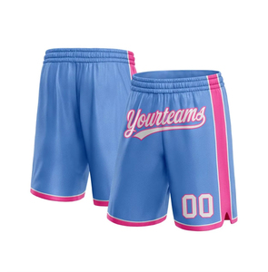 Shorts en mesh à sublimation intégrale, personnalisables avec nom et numéro d'équipe, respirants, séchage rapide, fabricant de shorts de sport, vente en gros - Product Image 5