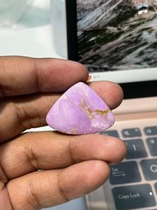 Gemas de Labradorita Natural con Corte de Pera, Cabujón de 36x19x7mm para la Fabricación de Joyas, de Rajasthan - Product Image 2