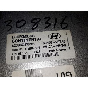 ECUs et modules informatiques d'occasion Sonata 391212EYA6 - Product Image 2