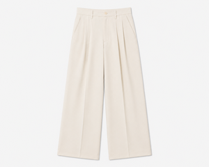 Pantalones Anchos Vintage para Mujer, Cintura Alta, Corte Holgado, Estilo Casual Urbano, Mezcla de Algodón Suave, OEM ODM - Product Image 2