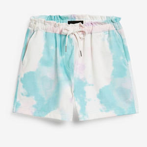Shorts para Mujer 2026 con Cordón Ajustable, Tie Dye, Diseño Personalizado con Impresión Completa, Precio Económico Directo de Fábrica, Venta al Por Mayor, Opción de Cantidad OEM - Product Image 4
