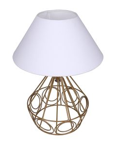 Metal Golden Table Lamp Modern Bedside <b>Desk</b> Lamp Decorative Accent Lamp for Living Room Bedroom <b>Office</b> <b>Home</b> Decor - Product Image 2