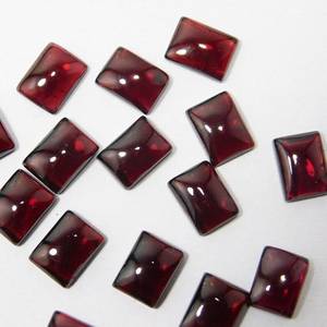 Natural Rhodolite Red Garnet Octagon Cabochon Loose Gemstone Garnet Semiprecious for Wholesale Bulk Price Jewelry Making Pendant - Product Image 1