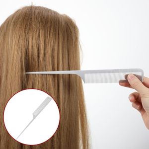 3 peignes professionnels de bonne qualité en acier inoxydable 304, peignes métalliques pour hommes et femmes, peignes à cheveux fins en métal, nouveau design tendance - Product Image 6