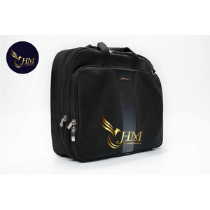 High Quality Custom Logo Laptop Bag Waterproof Polyester Briefcase Unisex Business Work Travel Durable Zipper Bag Hien Minh - Product Image 1