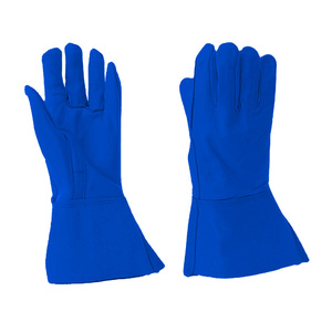 Guantes de Soldadura TIG de Piel de Cabra y Vacuno de Primera Calidad, Protección Industrial para Manos, Guantes de Seguridad para Soldadores - Product Image 3