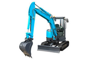 Mini-excavatrice sur chenilles robuste et compacte, haute efficacité, avec pompe Laidong Eaton pour la construction, l'aménagement paysager, l'agriculture et les travaux publics - Product Image 3
