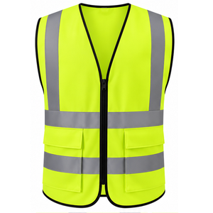 Chaleco de Seguridad Reflectante de Alta Visibilidad para Almacén, Ropa de Trabajo, Uniforme Industrial Personalizado, Proveedor de Fábrica, Venta al Por Mayor - Product Image 1