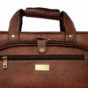 Sacs pour ordinateur portable en cuir pour adultes, sacs pour ordinateur portable multifonctionnels de haute qualité, sacs pour ordinateur portable tendance pour la saison hivernale - Product Image 5