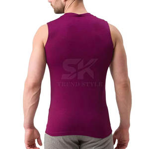 Camisetas sin Mangas Lisas Transpirables de Venta Caliente, Camisetas sin Mangas Lisas Personalizadas de Estilo Urbano Cómodo - Product Image 6