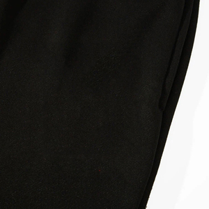 <b>Men's</b> Black Flare Pants <b>Elastic</b> <b>Waist</b> Drawstring Casual <b>Trousers</b> with Side Pockets - Product Image 6