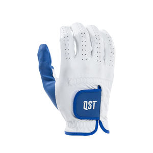 Gant de golf unisexe à doigts entiers avec logo personnalisé, en cuir véritable, antidérapant et imperméable pour les mains lors des sports de golf - Product Image 2