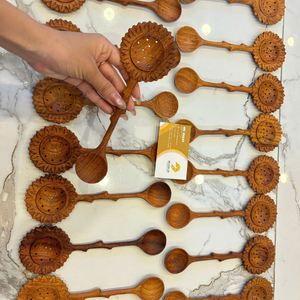 Cuillère en bois naturel du Vietnam pour une cuisine élégante et des fournitures de service durables pour la table, de chez 99 Gold Data - Product Image 3