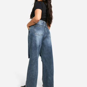 กางเกงยีนส์ขาดๆ สำหรับผู้หญิง แฟชั่นสุดฮิต มาใหม่ทุกฤดู คุณภาพดี ราคาสมเหตุสมผล ใส่สบาย ระบายอากาศได้ดี เหมาะสำหรับฤดูหนาว - Product Image 3