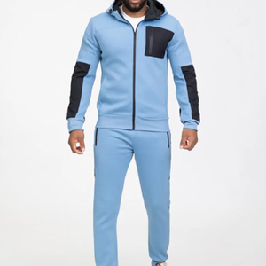 Nouvelle Arrivée : Ensemble de Survêtement Décontracté Personnalisé pour Adulte, Automne-Hiver, Effet Délavé, avec Sweat à Capuche et Pantalon, Logo Sportif - Product Image 1