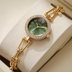 Reloj de Oro Elegante y Exquisito para Mujer, Relojes de Lujo con Correa Creativa para Dama, Regalo Perfecto para Mujer - Product Image 2
