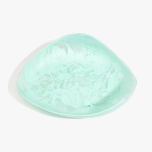 Ensaladera de Plástico Hecha a Mano con Acabado Brillante, Aspecto Natural, Ligera, Libre de BPA, Ecológica, Apta para Lavavajillas, Libre de Plomo - Product Image 1