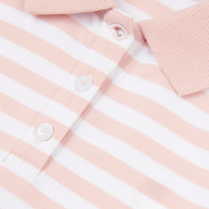 Camiseta Polo Casual para Niñas, de Manga Corta, Tejida y Bordada, con Diseño de Rosa de Cristal, Personalizable, al por Mayor - Product Image 6