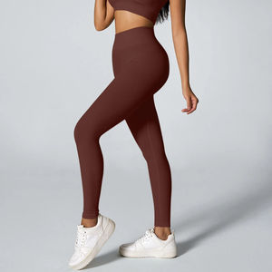 Leggings pour femmes au quotidien, tissu doux et léger, coupe extensible, taille haute, pour la marche et la détente - Product Image 5