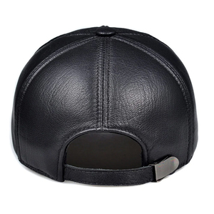 Best Seller Classic Genuine Leather <b>Baseball</b> <b>Cap</b> Adjustable Outdoor Casual Travel Fashion Wear Leather <b>Caps</b> for Men <b>Women</b> - Product Image 5
