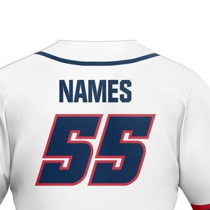 Maillot de baseball professionnel personnalisé, T-shirt d'équipe imprimé, Uniforme sportif respirant en polyester, Vêtements de sport en gros OEM ODM - Product Image 3