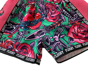 Pantalones Cortos de Entrenamiento de Boxeo Fluory Muay Thai para Hombre, de Secado Rápido, Transpirables, Cintura Elástica, Personalizados para Combate Libre - Product Image 5