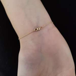 กำไลข้อมือเพชรทรงกลุ่มลายคู่รักชุบทอง 18K น้ำหนัก 0.200 กะรัตสำหรับผู้หญิง |   สร้อยคอหรูหราสำหรับเจ้าสาวที่ได้รับการรับรองจาก IGI - Product Image 4