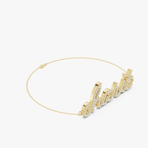 Indian Exporter <b>Rose</b> <b>Gold</b> Plated Diamond Bracelet For Women Luxury Jewelry Collection Available At Reasonable Price - Product Image 2