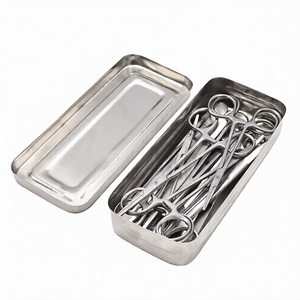 Kit de chirurgie d'extraction dentaire de 13 pièces, instruments chirurgicaux en acier inoxydable avec boîte de stérilisation autoclavable, manuel inclus - Product Image 3