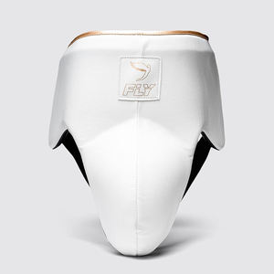 อุปกรณ์ป้องกันอวัยวะเพศชาย Fly Boxing รุ่นพรีเมียม หนังแท้ เป็นมิตรต่อสิ่งแวดล้อม แบบผูกเชือก ยางยืดที่เอว ป้องกันการเตะ ราคาขายส่ง AI-GG-023 - Product Image 1