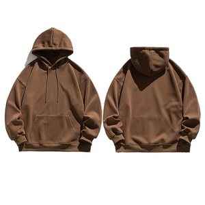 เสื้อฮู้ดดี้และเสื้อสเวตเชิ้ตผ้าฝ้ายดีไซน์เองสำหรับผู้ชาย สไตล์สตรีทแวร์ ไซส์ใหญ่ ทรงหลวม สวมใส่สบาย - Product Image 5