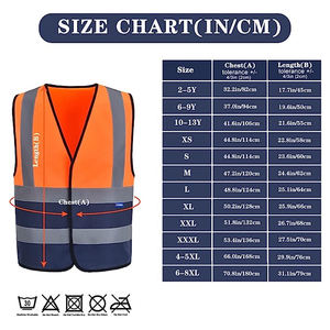 Gilet de sécurité haute visibilité de classe 2 pour travaux de construction, 12 couleurs vives, gilet de signalisation réfléchissant - Product Image 4