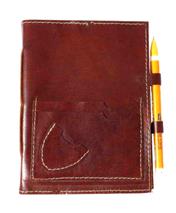 Diario de Viaje de Cuero A5, Cuaderno de Lujo con Logotipo Personalizado, Set de Regalo de Papelería, Cuaderno de Cuero para Oficina y Negocios - Product Image 1