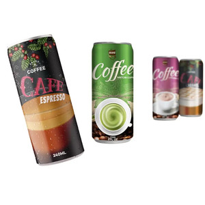 เครื่องดื่มกาแฟสำเร็จรูปขนาด250มล. บรรจุภัณฑ์ดีไซน์แบบไม่มีสินค้าตัวอย่างยี่ห้อ kofi มีน้ำหนัก flavour - Product Image 2