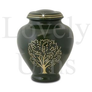 Urne funéraire en laiton vert Vale pour adulte, urne de crémation, souvenir commémoratif, urne en laiton artisanale, élégante décoration commémorative pour la maison, urne hommage. - Product Image 3