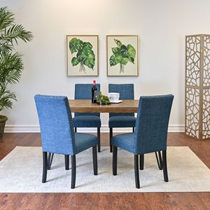 Set da Pranzo Amisos 5 Pezzi, Tavolo Elegante con 4 Sedie, Disponibile in 3 Opzioni di Colore - Product Image 3