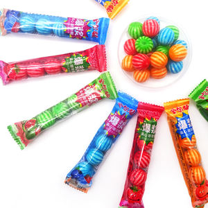 Groothandel Taaie Kauwgompil-Vormige Watermeloenvormige Jam Gevulde Kauwgom Doos Turkse Mexicaanse Snoep Gevulde Kauwgom - Product Image 4