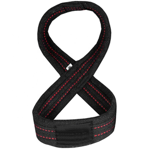 Correas de Muñeca en Forma de 8 de Alta Calidad, 100% Algodón, Personalizables, para Levantamiento de Pesas, Precio al por Mayor - Product Image 1