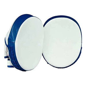 Pads de frappe en cuir véritable pour arts martiaux, mitaines de boxe souples à design incurvé, équipement d'entraînement réglable pour le poignet 2026 - Product Image 5