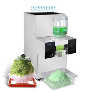 Máquina de Hielo en Escamas KJ-128F, Máquina para Hacer Bingsu, Trituradora de Hielo, Máquina para Hacer Conos de Nieve, 440 lbs/día, Enfriamiento Superior por Aire - Product Image 1