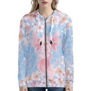 Venta al por mayor de fábrica: Novedad, sudaderas con capucha ajustadas con pedrería, logotipo personalizado, tallas grandes, diseño sin forro, lavado de verano, invierno. - Product Image 3