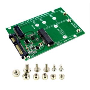 Solid State NGFF M.<span class=keywords><strong>2</strong></span> Ke Adaptor SATA Hard Disk MSATA Ke Adaptor SATA <span class=keywords><strong>2</strong></span>-In-1 Adaptor - Product Image 4