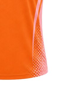 T-shirt de sport à séchage rapide pour hommes, orange et rose, respirant, pour course à pied, gym, entraînement athlétique, vêtements de sport - Product Image 6