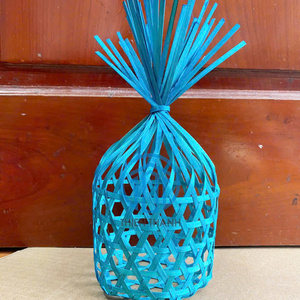 Cesta de Regalo de Bambú Colorida para Ramadán a un Precio SUPER ECONÓMICO, con Accesorios Completos, Caja de Regalo de Dulces Gergean, Venta al por Mayor - Product Image 4