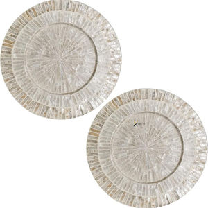 Assiette de présentation élégante en nacre de haute qualité, best-seller, pour la décoration de la maison, fabriquée au Vietnam - Product Image 1