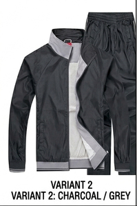 Conjunto Deportivo Informal Unisex, Transpirable y Ligero, de Verano, 2 Piezas, Chaqueta y Pantalón, Tallas L-5XL - Product Image 4